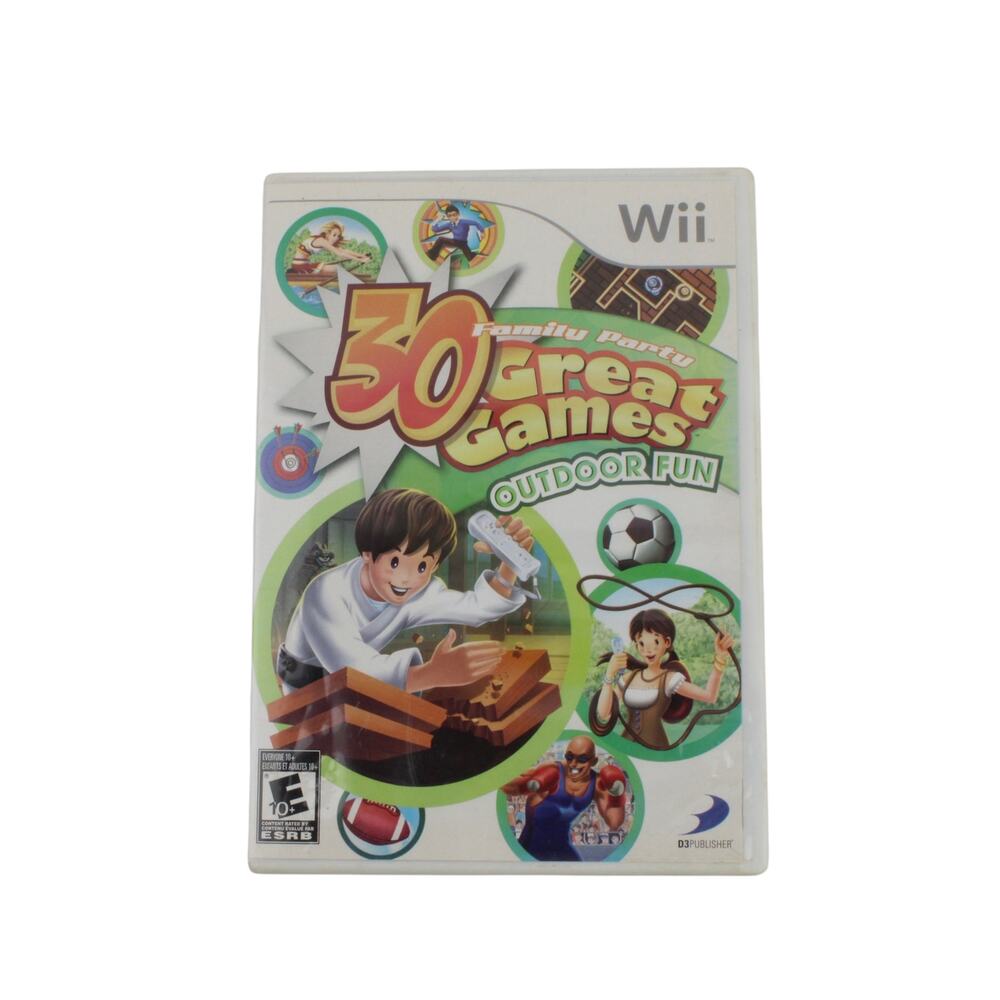 Nintendo Wii : Family Party: 30 Great Games Outdoor Fun VideoGames